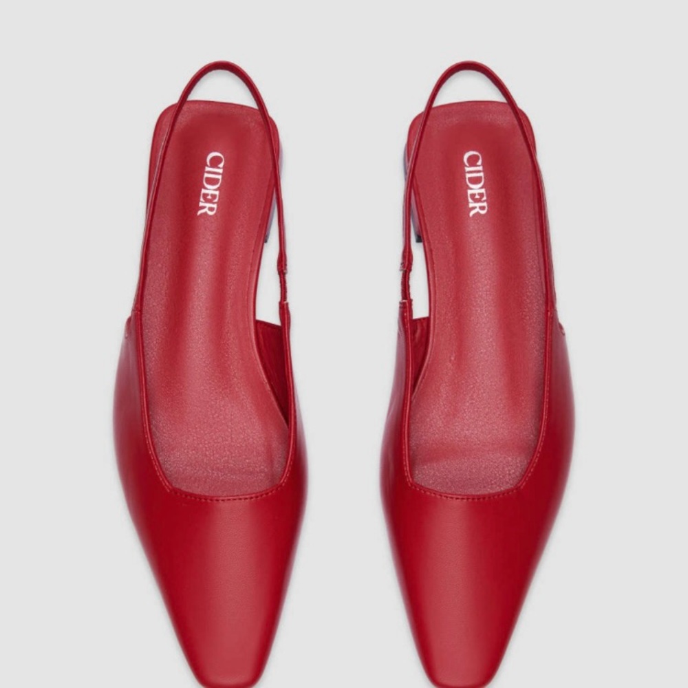 Cider Red Heels Sleek Minimalist Design